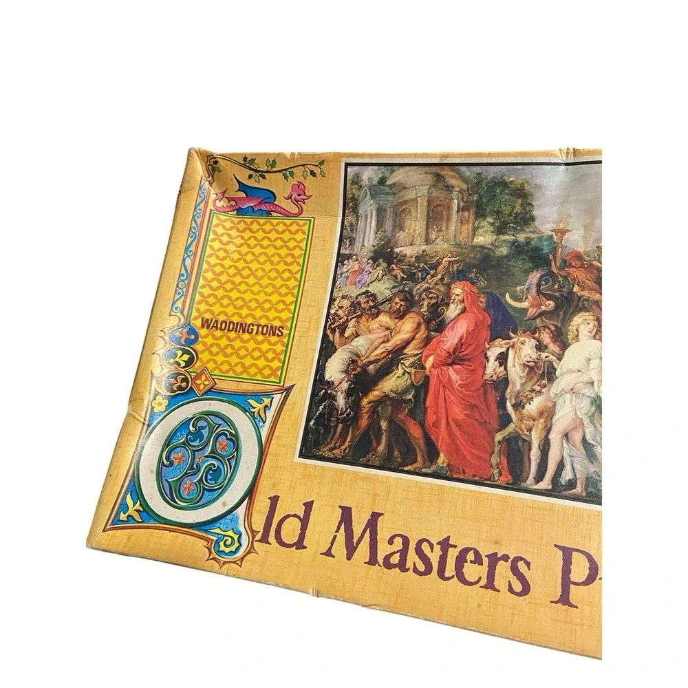 Waddingtons 1970 Triumph Julius Caesar Rubens Old Masters Puzzle